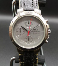 Alba seiko chronograph for sale  HOOK