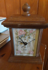 Wooden mantal clock for sale  MARKET RASEN