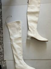 leather high boots knee for sale  Stratford