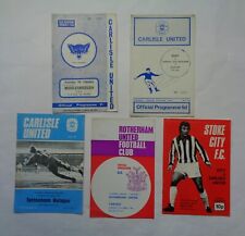 Vintage football programmes for sale  WELWYN GARDEN CITY