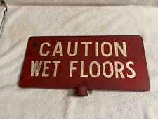 Vintage caution wet for sale  West Warwick