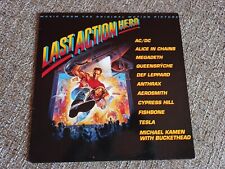 Last Action Hero OST Vinyl Lp 1993 Soundtrack Holland Sony Hard AC/DC Megadeth comprar usado  Enviando para Brazil