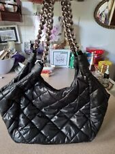 quilted silver chain bag for sale  WAKEFIELD