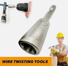 Cable Connector Wire Twisting Tool Stripper Twister Power Drill Driver Tools G, used for sale  Shipping to South Africa