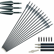 12pcs carbon arrows for sale  Shipping to Ireland