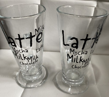 240ml latte glasses for sale  BIRMINGHAM