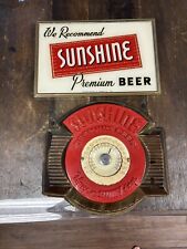 Sunshine beer signs for sale  Womelsdorf