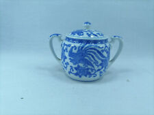 Vintage Noritake Howo Azul E Branco Japonês Oriental Phoenix coberto Sugar Bowl comprar usado  Enviando para Brazil