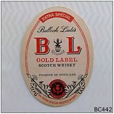 Bulloch Lade's BL Gold Label Scotch Whisky Coaster (B442) comprar usado  Enviando para Brazil