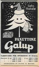 Panettone galup. advertising usato  Diano San Pietro