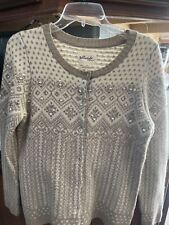 Telluride  clothing company Woman’s sweater Size L Lambs Wool for sale  Shipping to South Africa