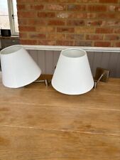 Wall lights white for sale  BANBURY