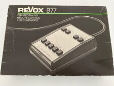 Revox remote control for sale  Shipping to Ireland