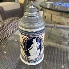 RM #684 German Beer Stein - vintage handmade Reinhold Merkelbach. 1893??, used for sale  Shipping to Canada