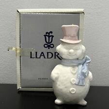 Adorno de porcelana LLADRO muñeco de nieve Muneco Do Nieve #5841 como nuevo en caja 4 pulgadas segunda mano  Embacar hacia Argentina