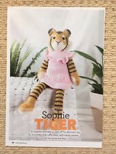Cute tiger toy for sale  NANTWICH
