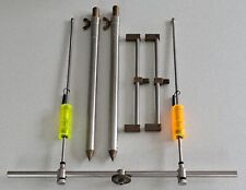 'OLD SCHOOL' TWO ROD MONKEY SET UP WITH BANK STICKS & BUZZER BARS - CARP FISHING for sale  Shipping to South Africa
