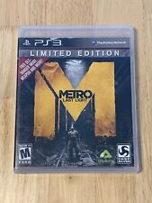 Metro: Last Light -- Edição Limitada (Sony PlayStation 3, 2013) - PS3 Completo comprar usado  Enviando para Brazil
