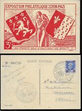 Carte commemorative 1943 d'occasion  Prissé
