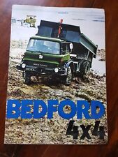 Bedford 4x4 brochure for sale  HELSTON