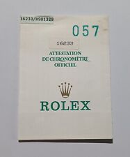 Rolex paper ref. usato  Martinsicuro