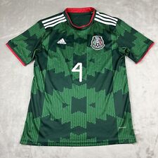 Usado, Camiseta deportiva verde de Rafa Adidas Rafael Márquez #4 selección mexicana México mediana segunda mano  Embacar hacia Argentina