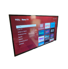 TCL 40-inch 1080p Smart LED Roku TV - 40S325, 2019 Model , Black MSRP $380, used for sale  Shipping to South Africa