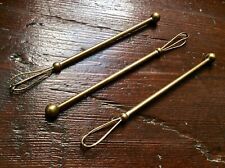 Lot Antique Vintage Art Deco Champagne Cocktail Swizzle Stick Stirrer,Gold Plate for sale  Shipping to South Africa