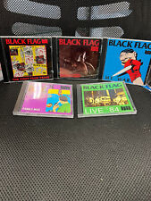 Lote de 5 CDs Black Flag todas as edições originais SST muito raras!!!!! comprar usado  Enviando para Brazil