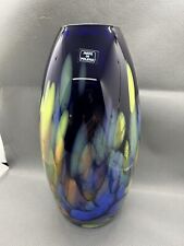 makora glass handmade vase for sale  North Chicago