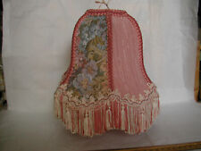 fringed fabric lampshade for sale  Melbourne