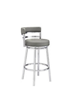 gray leather bars stools for sale  Cleveland