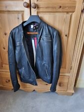 Mens leather superdry for sale  DURHAM