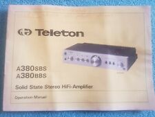 Teleton a330sbs bbs for sale  Ireland