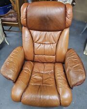 Caramel leather recliner for sale  Sylmar