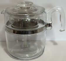 Vintage Pyrex Percolator 9 Cup Flameware Coffee Pot Maker #7759-Complete for sale  Shipping to South Africa