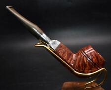 Peterson's Dublin Silver Spigot Smooth Straight Bulldog Pipe 150 Hallmarked 2001 for sale  Shipping to South Africa