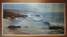 Peter Ellenshaw Vintage Seascape Poster Print Titled "The Ebbing" 1968 - Listed  for sale  Shipping to Canada