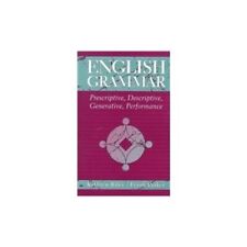 English grammar prescriptive for sale  UK