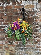 Artificial flower hanging for sale  NEWPORT