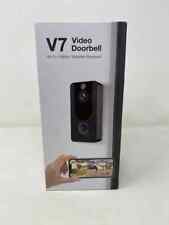 Campainha de vídeo anel V7 campainha de vídeo inteligente HD 1080P câmera interfone, usado comprar usado  Enviando para Brazil