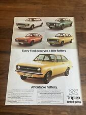 Arte de parede original 1975 Escort Capri Cortina Granada revista anúncio quadro pronto comprar usado  Enviando para Brazil