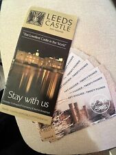 Leeds castle vouchers for sale  WHITSTABLE