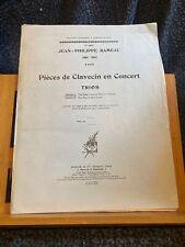 Rameau pièces clavecin d'occasion  Rennes