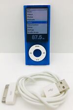 Apple iPod Nano 5ta Generación 16 GB Azul + Paquete de Cable Probado Funciona Excelente segunda mano  Embacar hacia Argentina