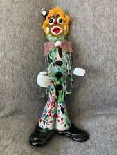 Clown murano glass d'occasion  Expédié en Belgium