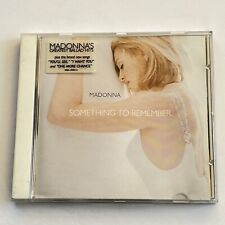 Madonna : Something To Remember - Greatest Ballad Hits CD Compilation Album 1995 comprar usado  Enviando para Brazil