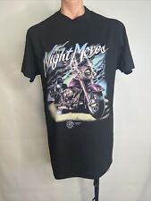 Usado, Camiseta Vintage 1991 Night Moves Just Brass 3D Emblema Rebel Rider XL Motocicleta comprar usado  Enviando para Brazil