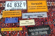 F728 blechschilder sammlung gebraucht kaufen  Berlin