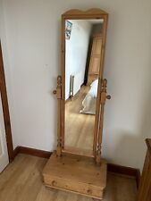 Pine cheval mirror for sale  YORK